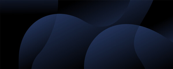 3D blue geometric fluid abstract background. Minimalist modern graphic design element cutout style concept for banner, flyer, card, or brochure cover