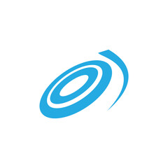 frisbee logo icon