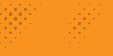 Yellow and white knitted abstract halftone color background, seamless dots pattern and background illustration with copy space, modern digital geometrical beautiful halftone on texture background.