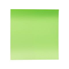 A single vibrant green sticky note , ready for a message or reminder. Generative AI