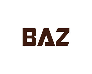 BAZ Logo design vector template