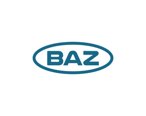BAZ Logo design vector template