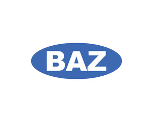 BAZ Logo design vector template