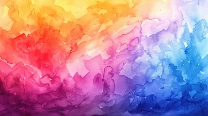 On the background of bright multicolored mixed colors.