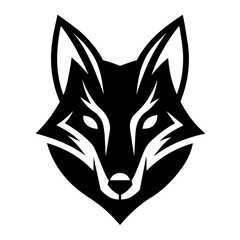 Jackal head logo icon