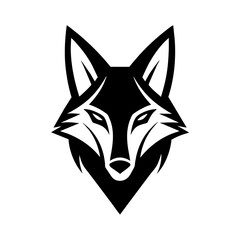 Jackal head logo icon
