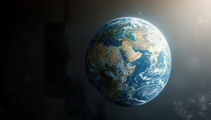 earth in ozone day concept 