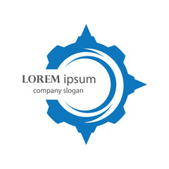 ancient compass logo design