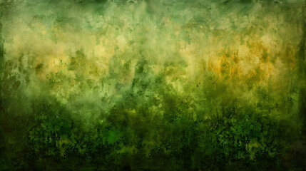 Abstract Darkness Effect Dark Light Green Color Effects Wall Texture background.