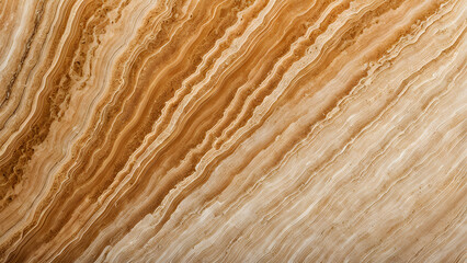 Obraz premium A brown and white stone with a wavy pattern