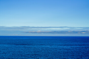 Obraz premium the atmosphere of the sea with dramatic tone