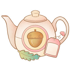 A vintage pot of tea.