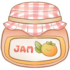 A jar of jam.