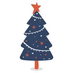 Christmas Tree Decoration Element