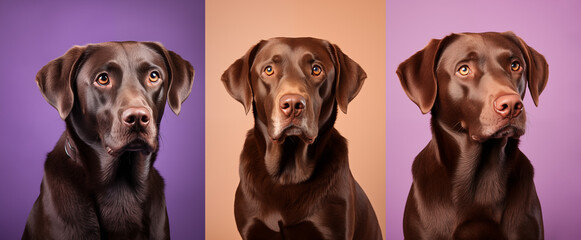 group of brown labradors