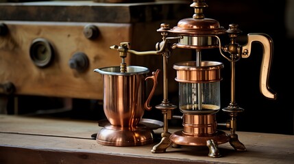 coffee press, vintage coffee press