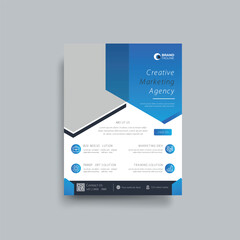 Business and corporate Flyer brochure vector template Design.