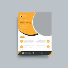 Business and corporate Flyer brochure vector template Design.