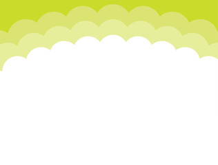 シンプルな空の背景素材
