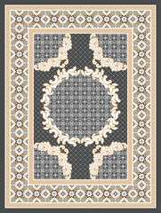 beautiful vintage carpet design 115