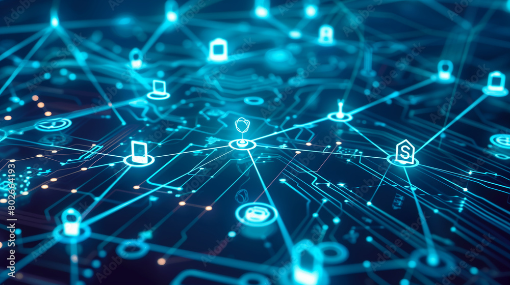 Poster learn about iot devices, sensors, connectivity protocols, and iot application development through on