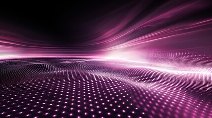 Light Wave Purple Design