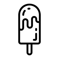 popsicle Line Icon