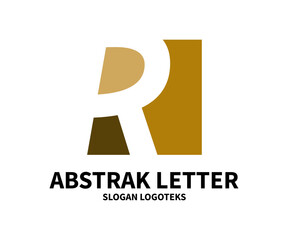 Logo Letter of r, good for logo design of letter r, good to element design simple and banner element print.