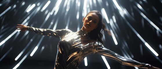 3D rendered balloons in the shape of numbers or letters floating on a vivid gradient background, customizable with copy space for specific celebrations