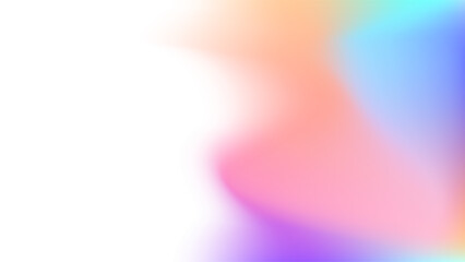 ABSTRACT WHITE BACKGROUND WITH GRADIENT MESH SMOOTH LIQUID COLORFUL BLURRED DESIGN VECTOR TEMPLATE GOOD FOR MODERN WEBSITE, WALLPAPER, COVER DESIGN 