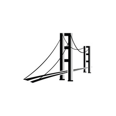 Bridge logo design vector,editable eps 10