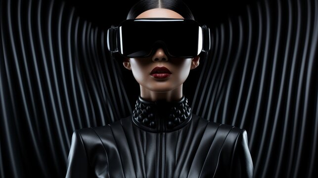 Virtual event banner with a bold, colorful 3D polygon design, aimed at grabbing and holding the attention of participants