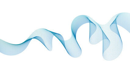Wavy vector line abstract background with business lines, business curve lines, graphic element vector illustration
