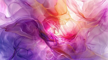 Obraz premium Ink Garden: A Modern Twist on Fantastic Flowers