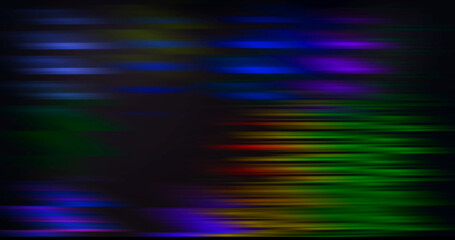 Abstract lights trails on the dark background