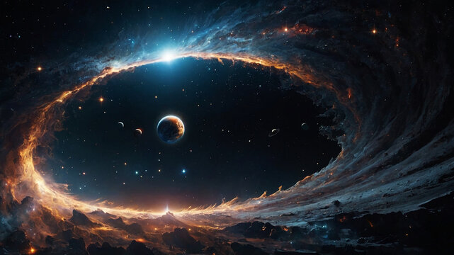 High-Quality Planet Or Space Background and 8k Wallpaper