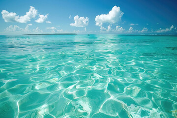 Turquoise waters calming the senses