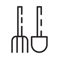 Agriculture Garden Tool Line Icon