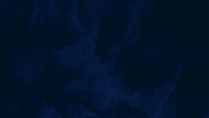 blue, white watercolor textured on black paper background. Dark blue grunge texture background with clouds, Beautiful and soft cloudy light blue clouds watercolor background,