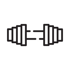 Activities Fitness Gym Line Icon