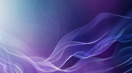 Naklejka premium Digital abstract wave background, template for business banner, formal backdrop, abstract design element for tech, AI, data, audio, graphics, presentation, and more