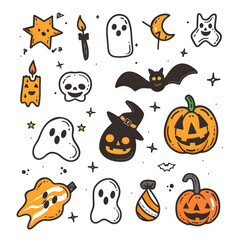pattern of halloween