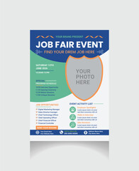 job fair event flyer