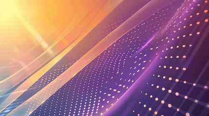 Fototapeta premium Digital abstract wave background, template for business banner, formal backdrop, abstract design element for tech, AI, data, audio, graphics, presentation, and more
