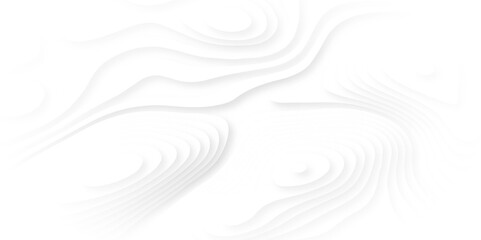 Topography map concept or smooth origami paper cut layout. Abstract papercut layer pattern on vector gradient background