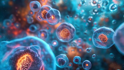 Astrobiology explores diversity of universes through microscopic life forms potential. Concept Astrobiology, Microscopic Life Forms, Diversity of Universes, Exploration, Potential