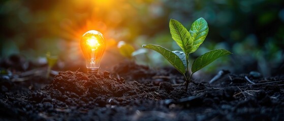 Glowing growth: Watch your business flourish under the spotlight of success.