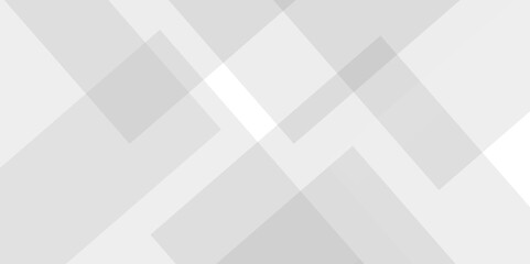 Obraz premium Vector Modern white and gray technology concept diamond triangle geometric line background. modern white and grey gradient color geometric backdrop design cube pattern background for website banner.