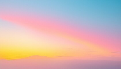 Pastel Dreamscape: Pink Blue Yellow Retro Texture