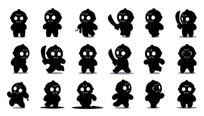 Obraz premium Halloween photo collection 
